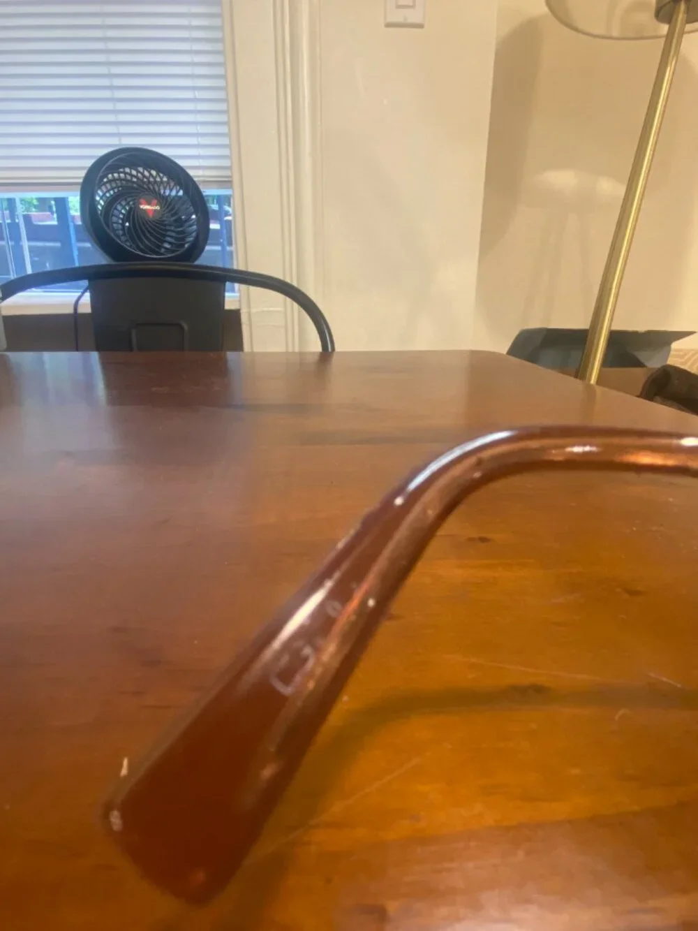 Dolce & Gabbana D&G Y2K Rimless Shield Sunglasses Gold Logo Brown Gradient